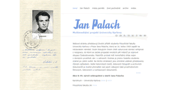 Desktop Screenshot of janpalach.cz
