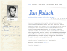 Tablet Screenshot of janpalach.cz